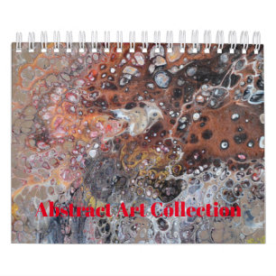 Abstract Art Collection  Calendar