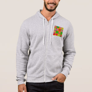 Abstract Art Colourful Happy Hoodie