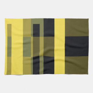 Abstract art colourful pattern Kitchen Towel