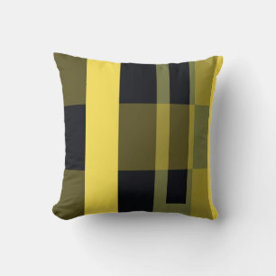 Abstract art colourful pattern stripes Pillow