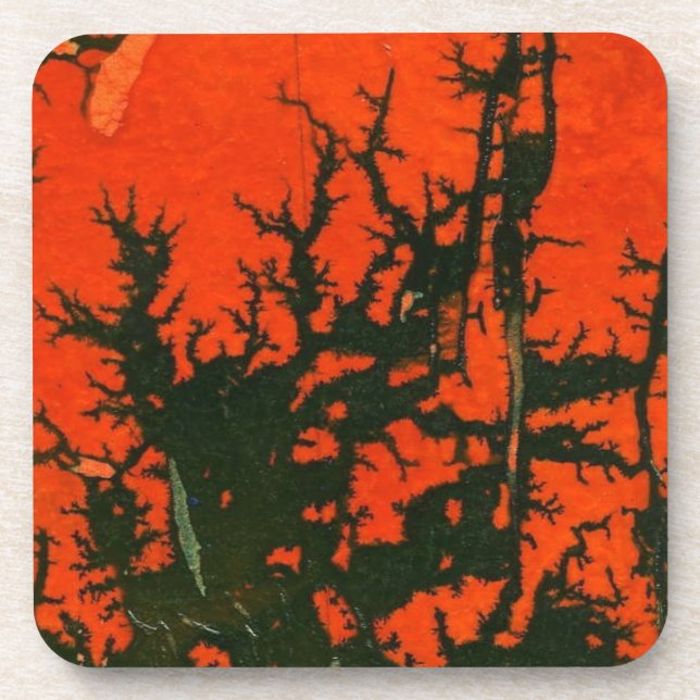 Abstract Art Cork Coasters (Front)