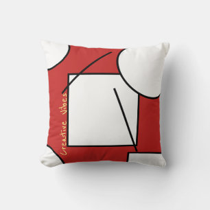 Abstract Art Creative Vibes Cushion