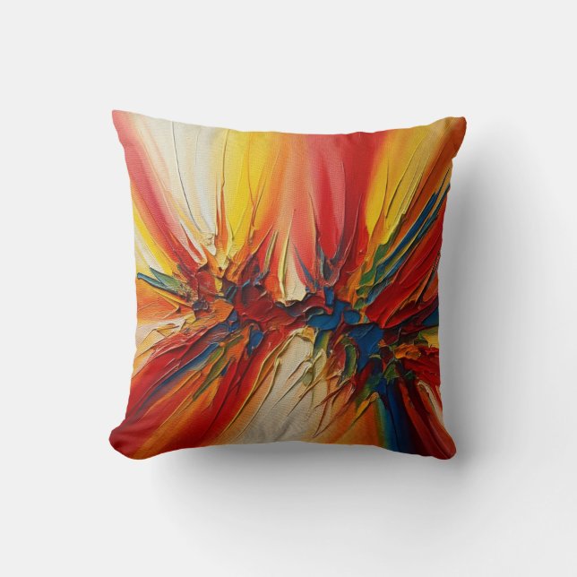 Abstract art cushion (Front)
