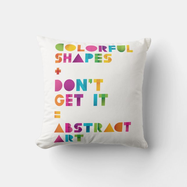 Abstract Art Cushion (Front)