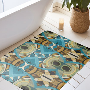 Abstract Art Deco 1 Bath Mat