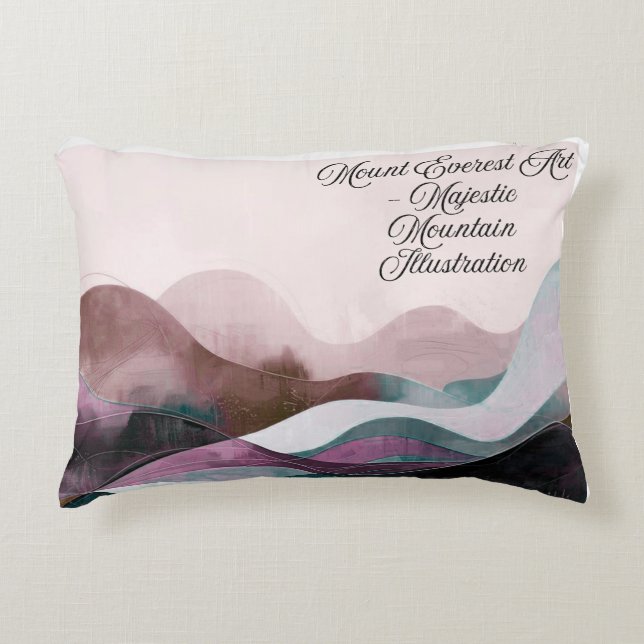 Abstract Art Design | Modern Minimalist Decorative Cushion (Front)