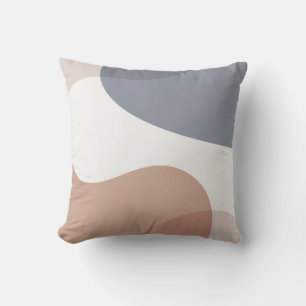 Abstract Art Design Purple Cushion