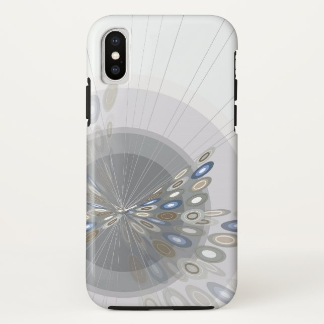Abstract Art Digital Butterfly Phone CaseMate Case-Mate iPhone Case (Back)