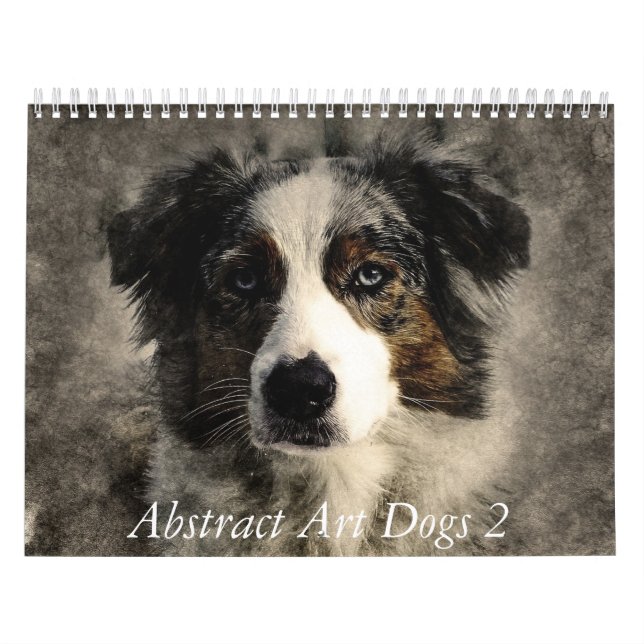 Abstract Art Dogs 2 Calendar (Cover)
