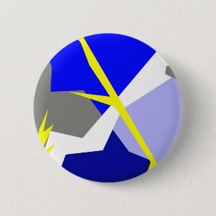 Abstract Art Energy 6 Cm Round Badge