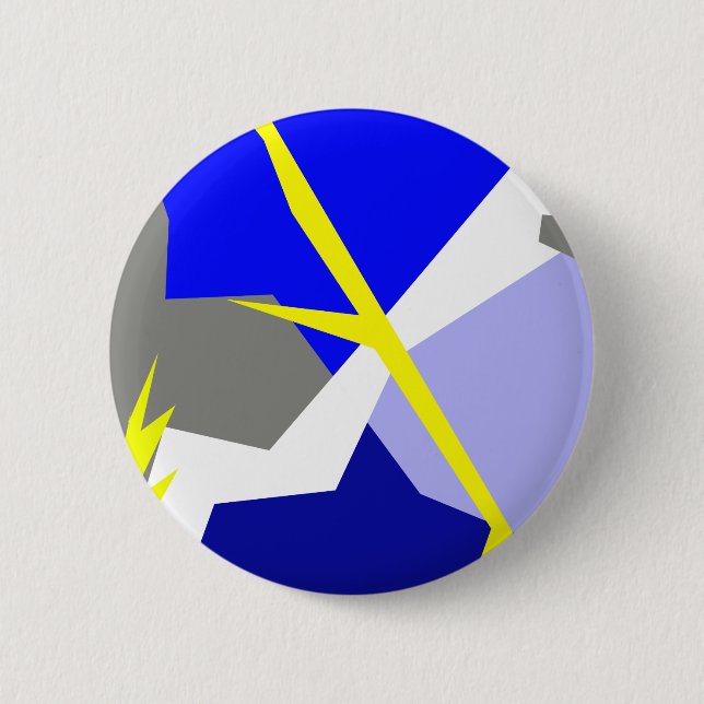 Abstract Art Energy 6 Cm Round Badge (Front)