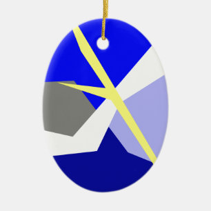 Abstract Art Energy Ceramic Tree Decoration