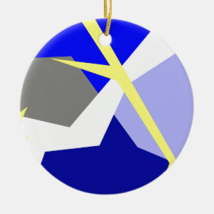 Abstract Art Energy Ceramic Tree Decoration