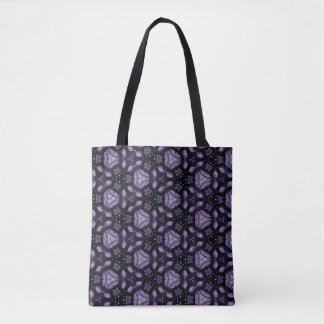 Abstract art eyes and diamond watercolour pattern  tote bag