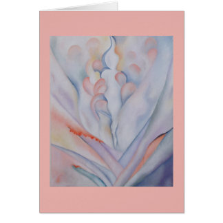 Abstract art floral bouquet