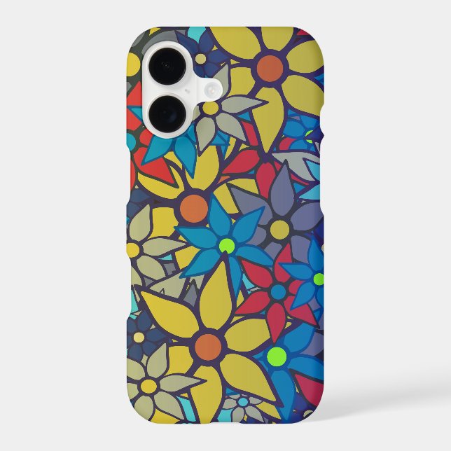 Abstract Art Floral Pattern #4 (Back)