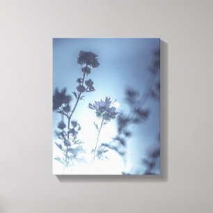 Abstract Art Flower Nature Photo Canvas Print