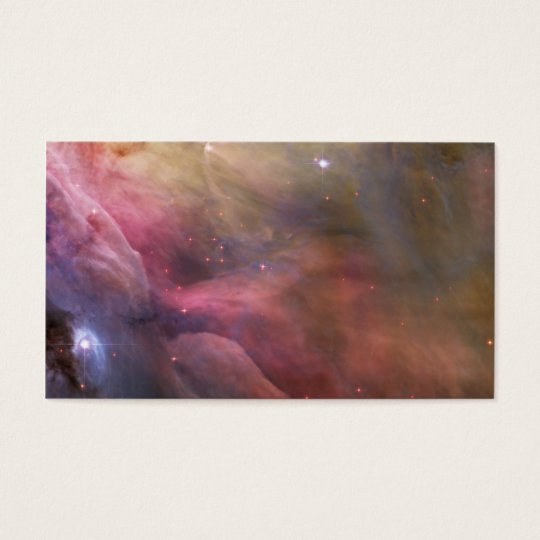 Abstract Art Found in the Orion Nebula Business Card