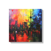Abstract art frame