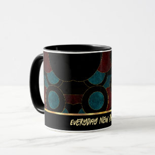 Abstract Art Geometric Coffee Mug