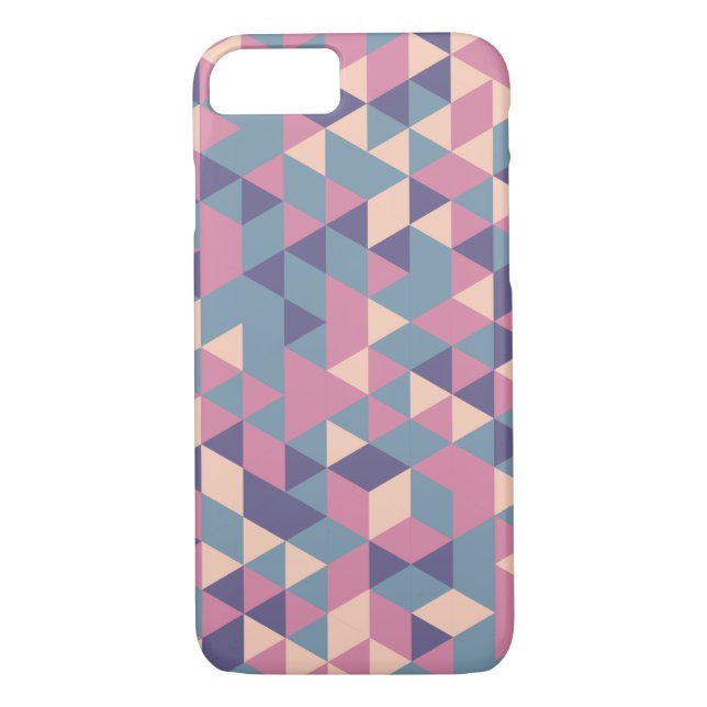 Abstract art-Geometric Triangle  Case-Mate iPhone Case (Back)