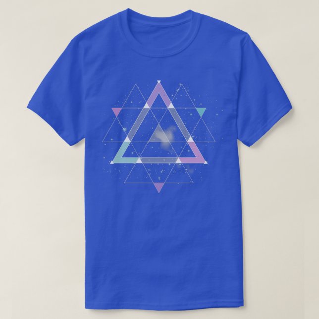 Abstract art geometry T-Shirt (Design Front)