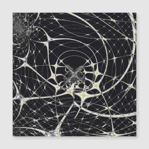 Abstract Art Golden Spiderweb