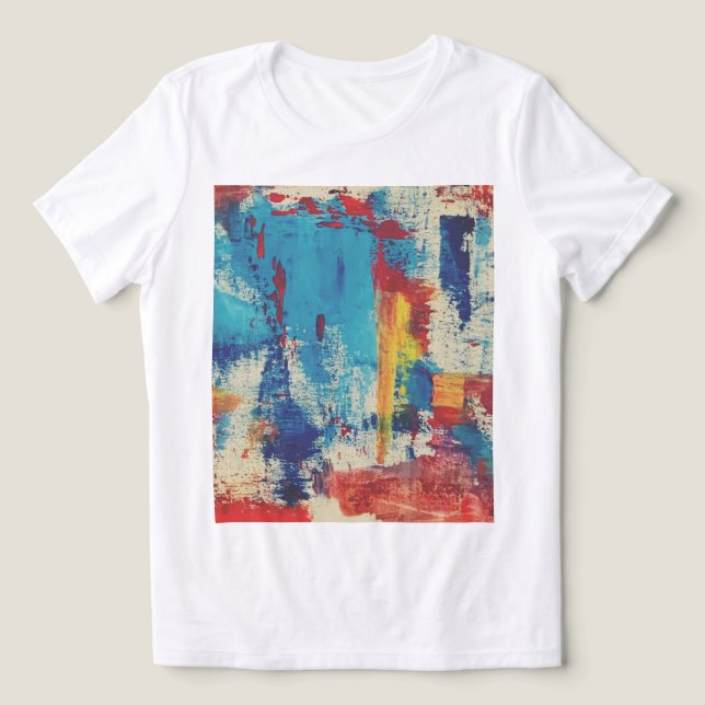 Abstract Art Graphic Tee (Design Front)