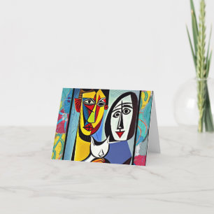 Abstract Art Greeting Card
