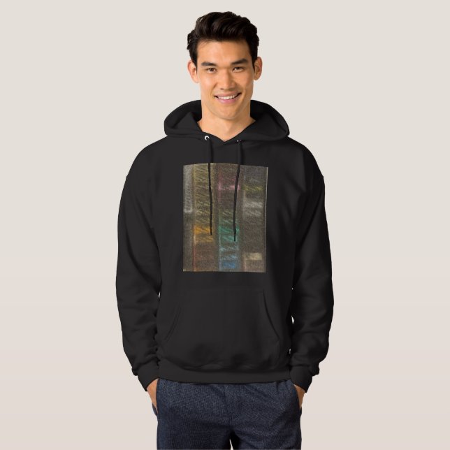Abstract Art Hooded Sweatshirt (Front Full)