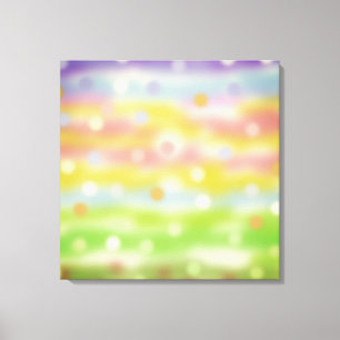 Abstract Art in Multicolored Shades Canvas Print