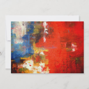 Abstract Art Invitation