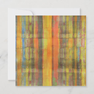 Abstract Art Invitation Card