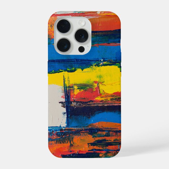 Abstract Art iPhone Case (Back)