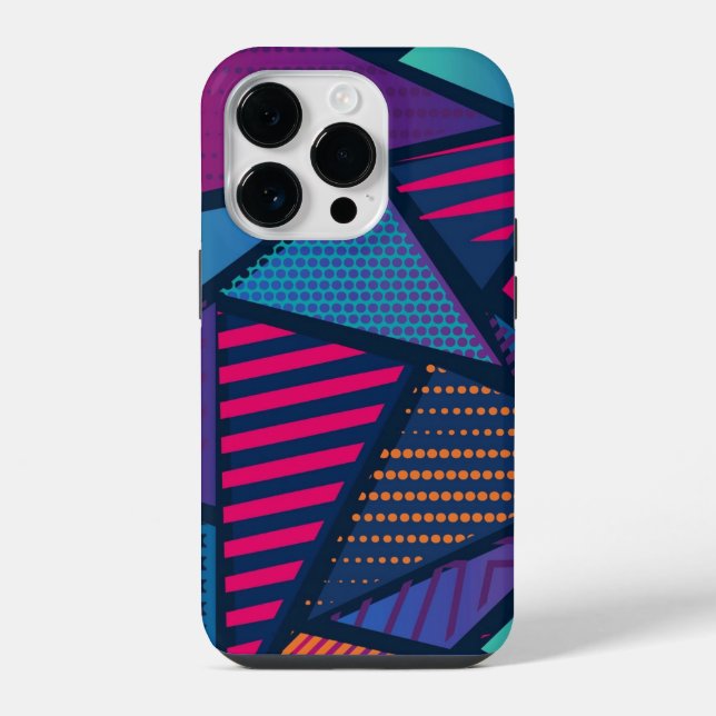 Abstract art iPhone case (Back)