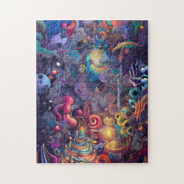 Abstract Art Jigsaw Puzzle (Vertical)