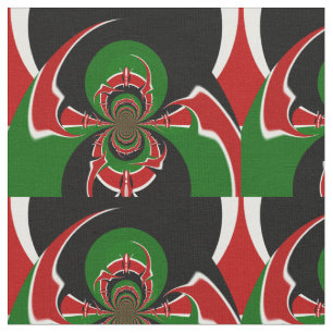 Abstract Art Kenya Hakuna Matata   Celebrate Afri  Fabric