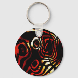 Abstract Art Key Ring