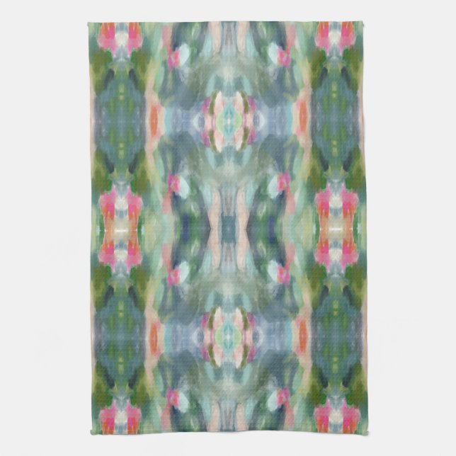 Abstract Art Kitchen Towel (Vertical)