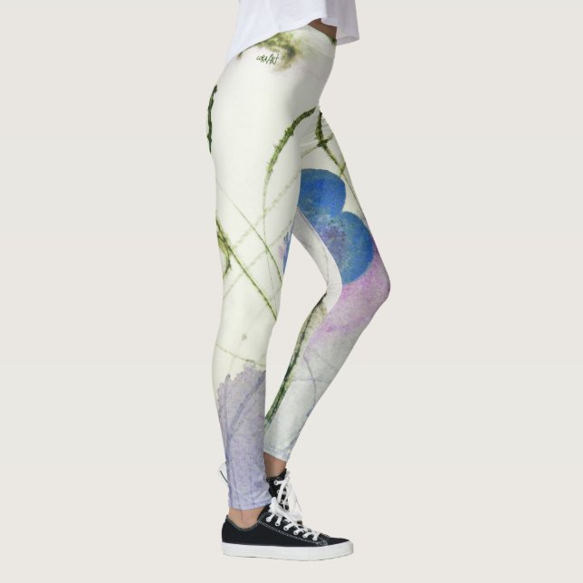 Abstract Art Leggings Spring (Right)