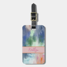 Abstract Art Luggage Tag