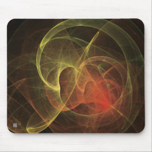 Abstract Art Magic Flame Mouse Mat