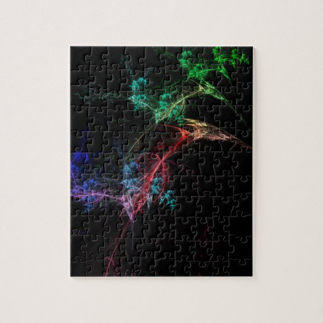 Abstract Art Magic Lights Jigsaw Puzzle (Vertical)
