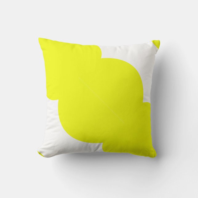 Abstract Art Minimaistic Cushion Throw Pillow (Front)
