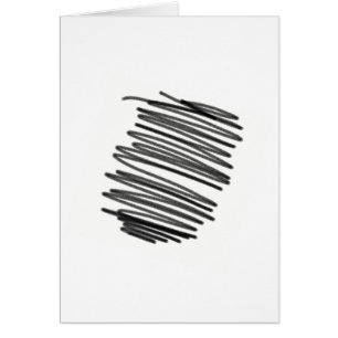 Abstract Art Minimalism Energy Greeting Card