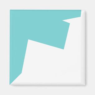 Abstract Art Minimalistic Magnet