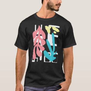 Abstract Art Modern Aesthetic Look Colourful Desig T-Shirt