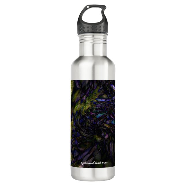 Abstract Art Modern Colour Splash Artistic Colourf 710 Ml Water Bottle (Front)