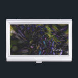 Abstract Art Modern Colour Splash Artistic Colourf Business Card Holder<br><div class="desc">Abstract Art Modern Colour Splash Artistic Colourful Business Card Holder. Customise with any text or leave it blank.</div>