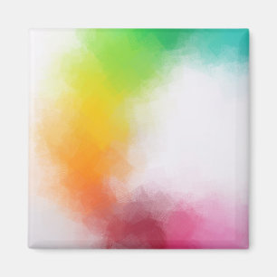 Abstract Art Modern Elegant Colourful Template Magnet